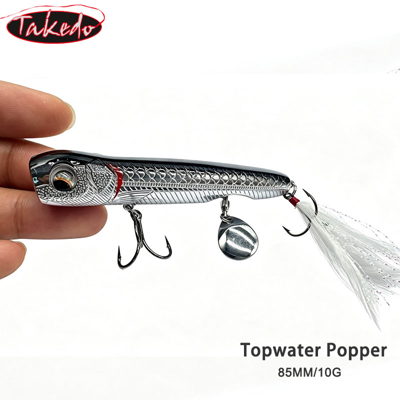 TAKEDO 10G Top Water Popper Fi - Fishing Lure Popper review and price