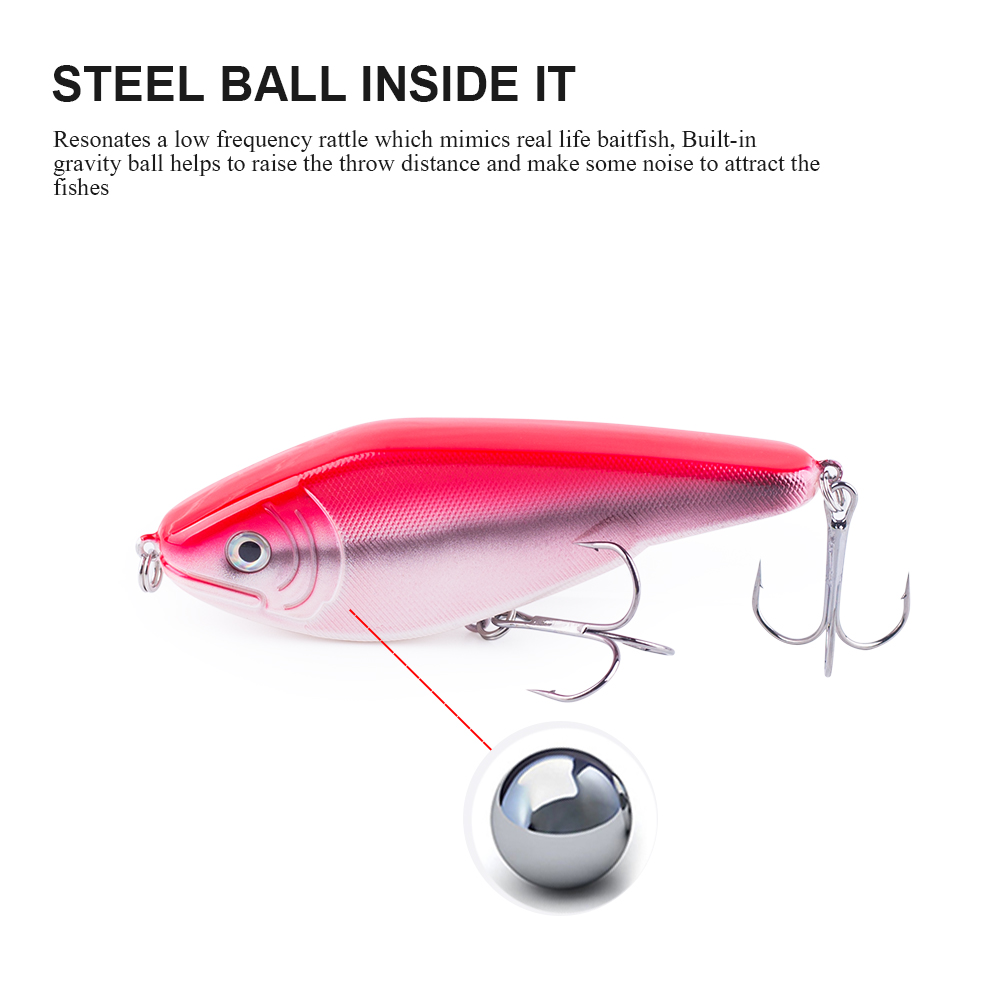 Hanlin NEW Glide Jerkbait 90mm - Fishing Lure Crankbait review and price